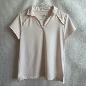 Chico's Women’s Light Pink Short Sleeve Top Size: 4